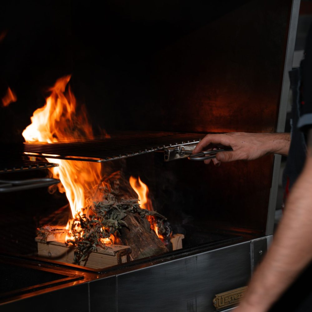 Cucina al fuoco vivo - Ristorante Pressafuoco Porto Maurizio